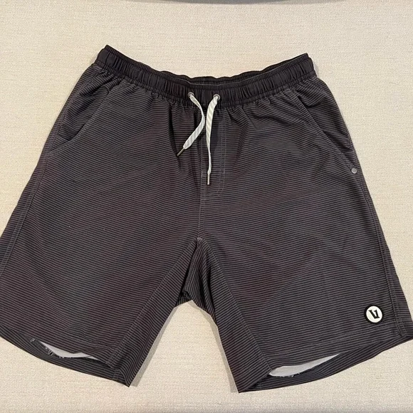 Vuori Men's Athletic Shorts - Black, Light Gray, Dark Gray, Pink, Camouflage - Picture 5 of 8